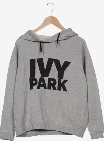 Ivy Park Sweatshirt & Zip-Up Hoodie in S in Grey: front