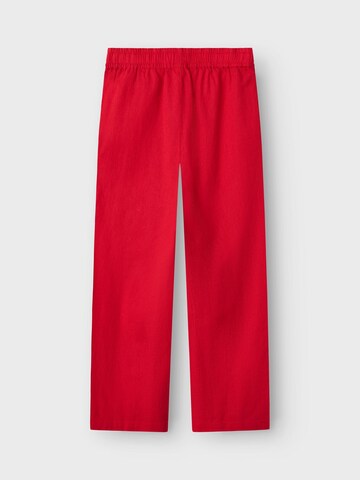 NAME IT Regular Trousers in Red