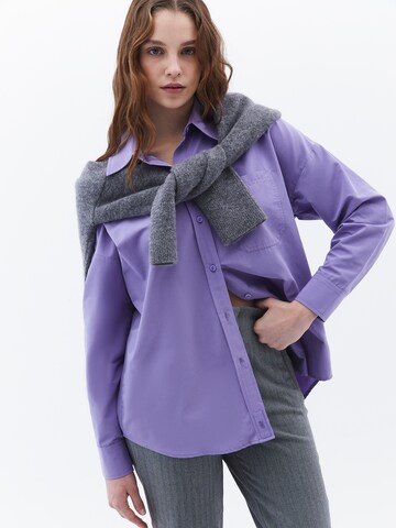 OXXO Bluse in Lila