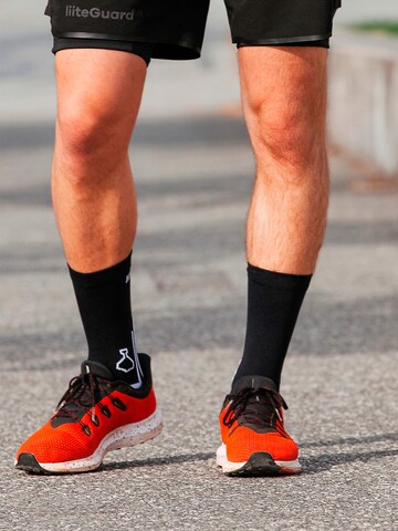liiteGuard Socken 'PRO-TECH SOCK 3 PACK' in Schwarz: Vorderseite
