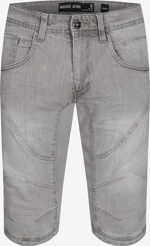 Jean 'Leon' INDICODE JEANS en gris : devant