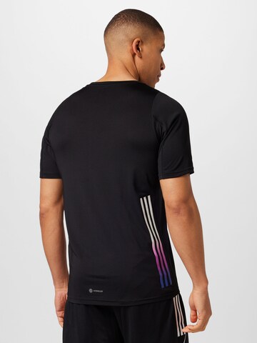 ADIDAS PERFORMANCE - Camiseta funcional 'Run Icons' en negro