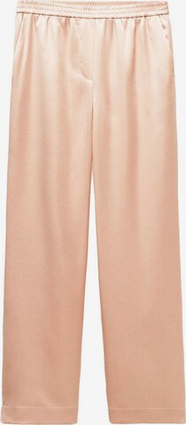 MANGO Broek 'Peach' in Oranje: voorkant