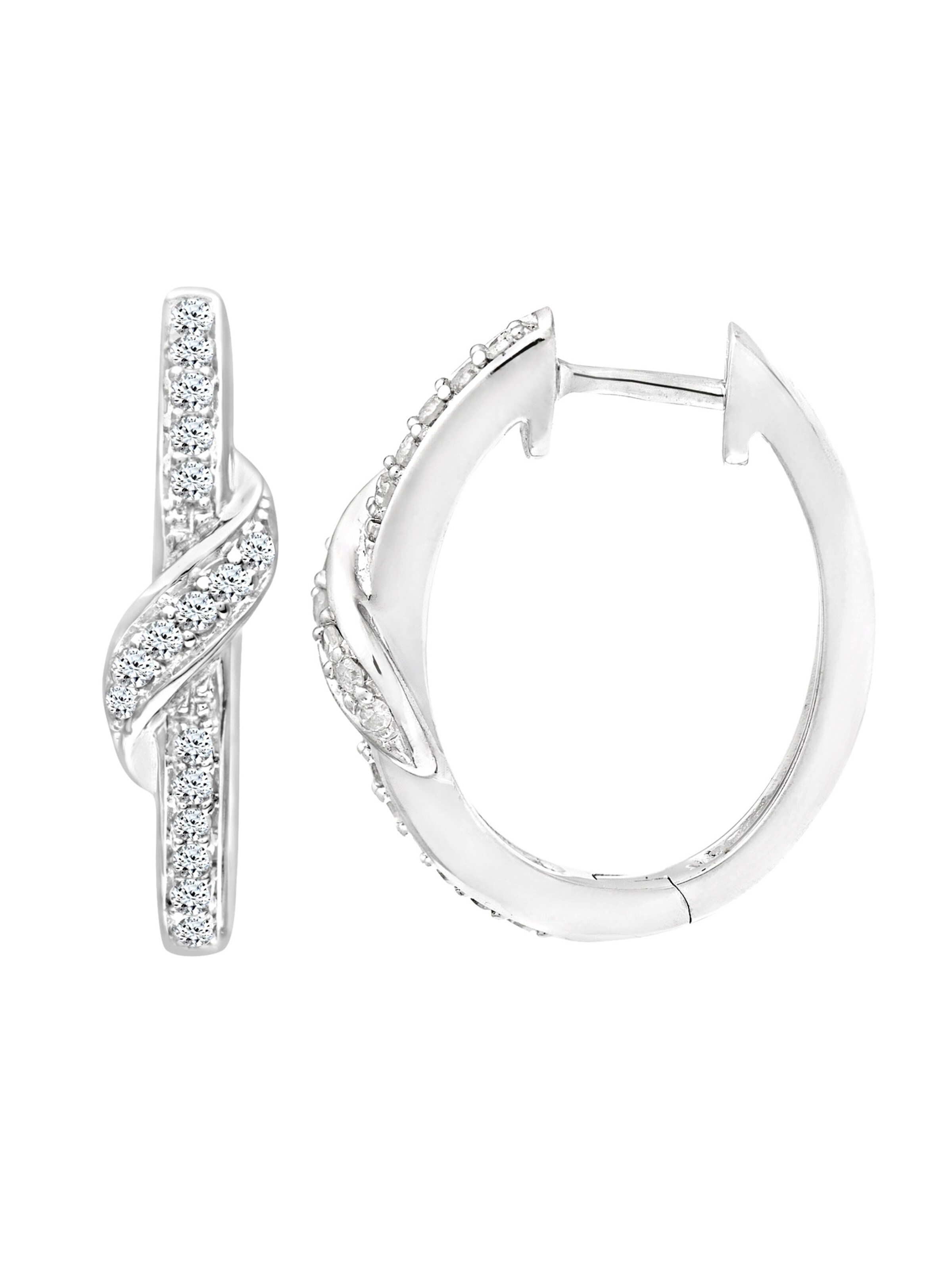 DIAMANT LETERNEL Earrings in Silver