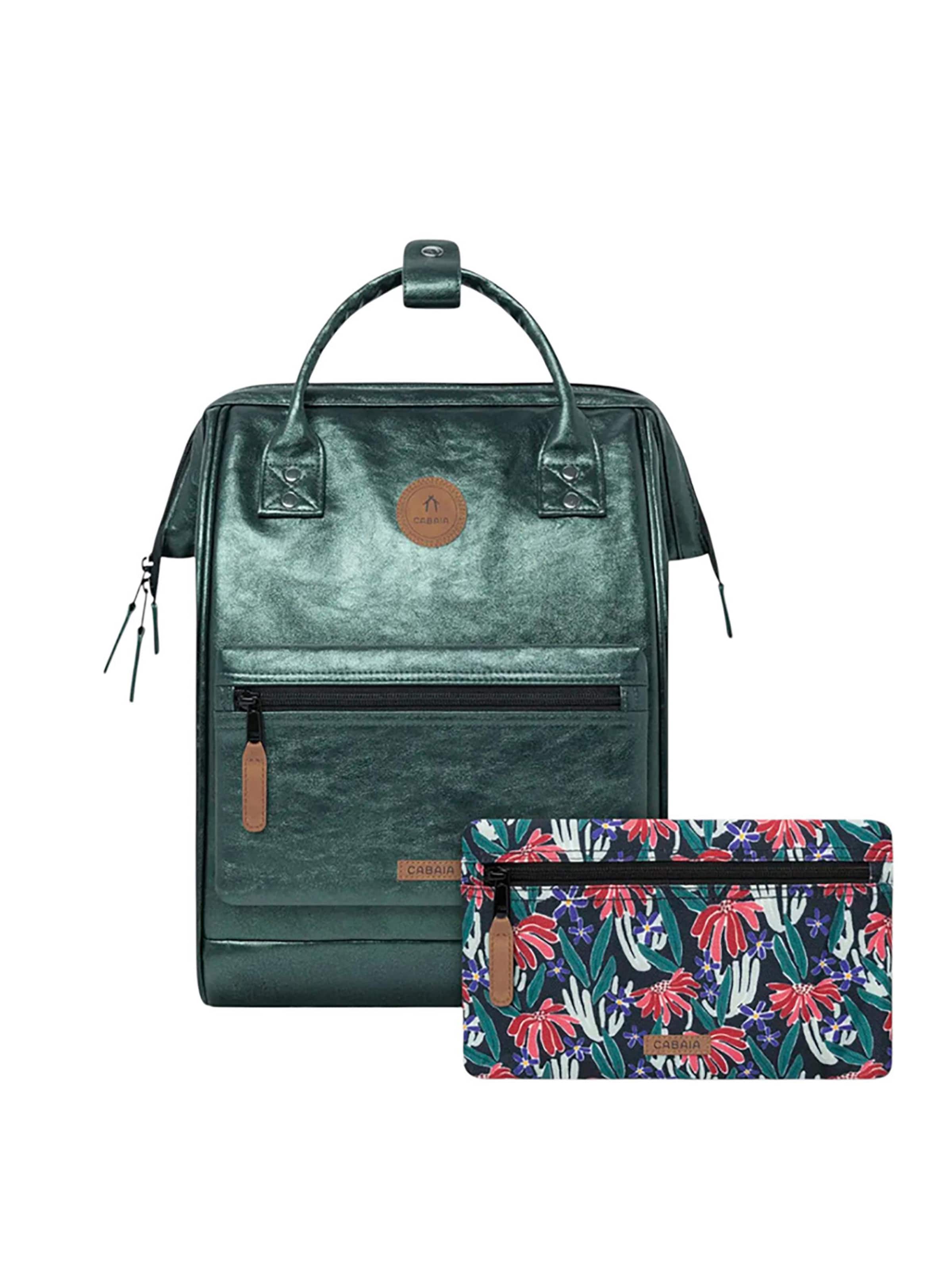 Cabaia Backpack 'Lucerne M' in Green: front