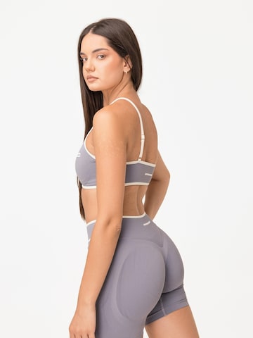 neverover Skinny Sportovní kalhoty 'Velum' – šedá