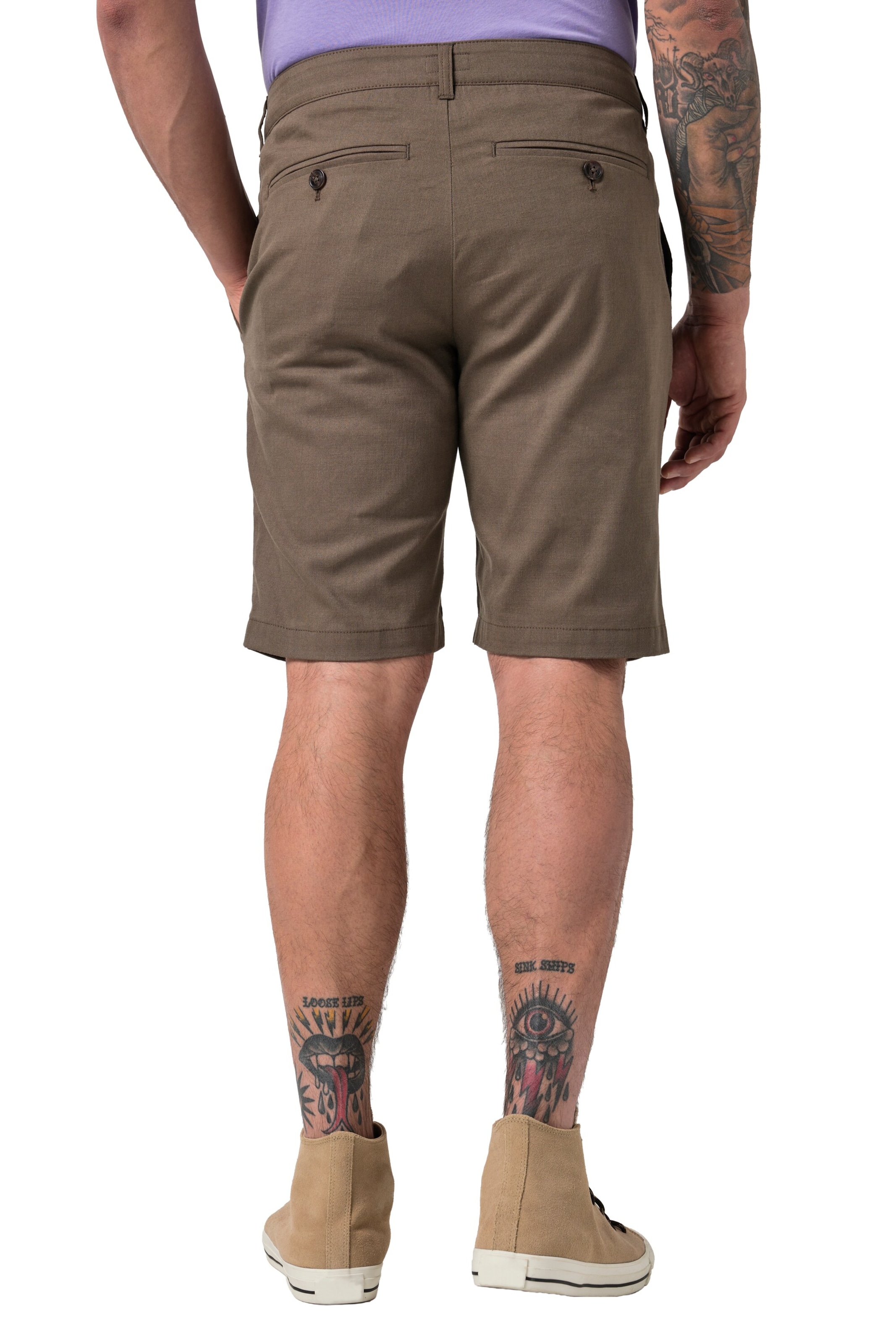 JP1880 Loosefit Broek in Bruin