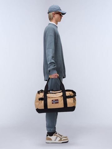 Borsa da viaggio di NAPAPIJRI in beige