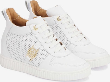 Kazar - Zapatillas deportivas altas en blanco: frente