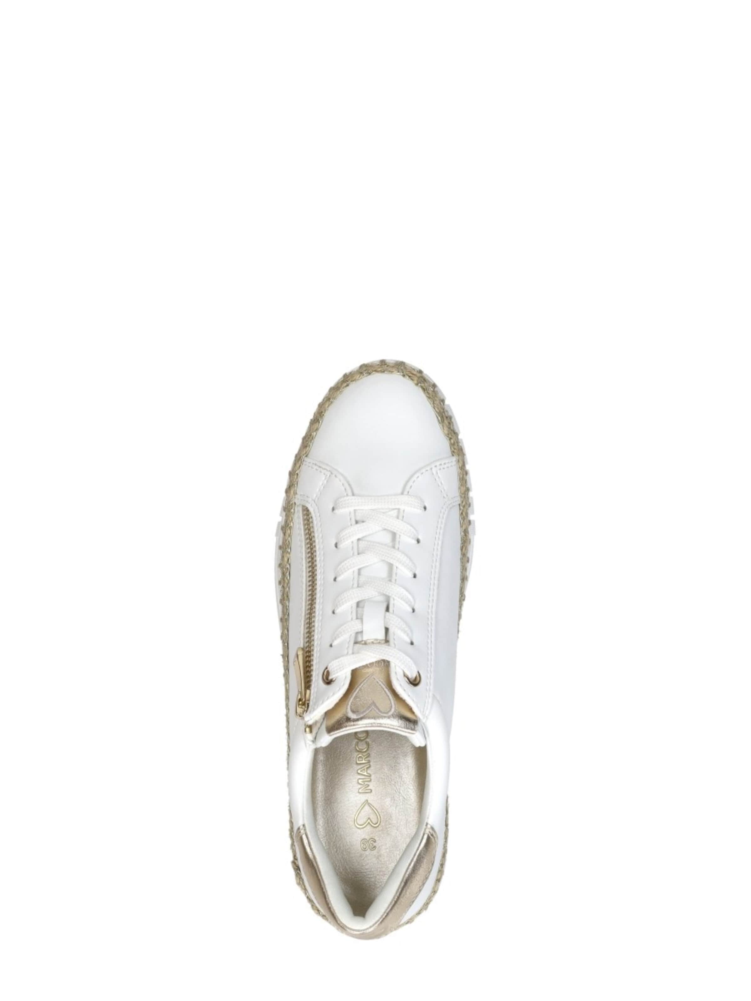 MARCO TOZZI Sneakers laag 'Sneakers Laag' in Wit