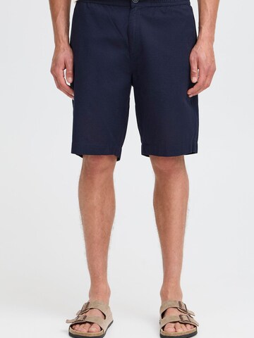 Regular Pantalon chino 'SDLINUS' !Solid en bleu : devant