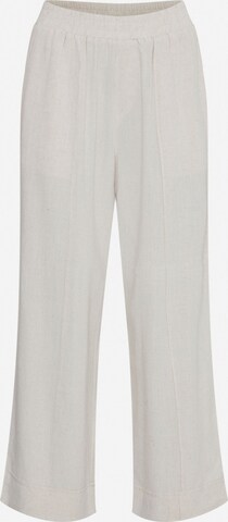 Fransa Loose fit Pants 'Atel' in White: front