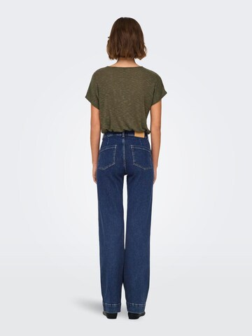 Wide Leg Jean 'ONLJuicy' ONLY en bleu