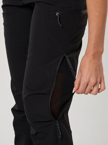 SWEDEMOUNT Regular Outdoor Pants 'Stryn' in Black
