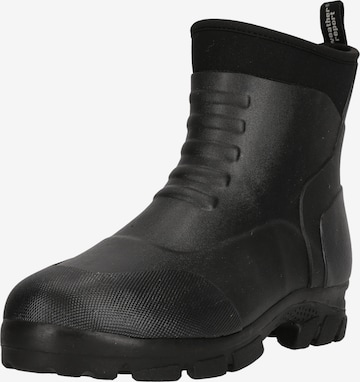 Bottes en caoutchouc 'Colter' Weather Report en noir : devant