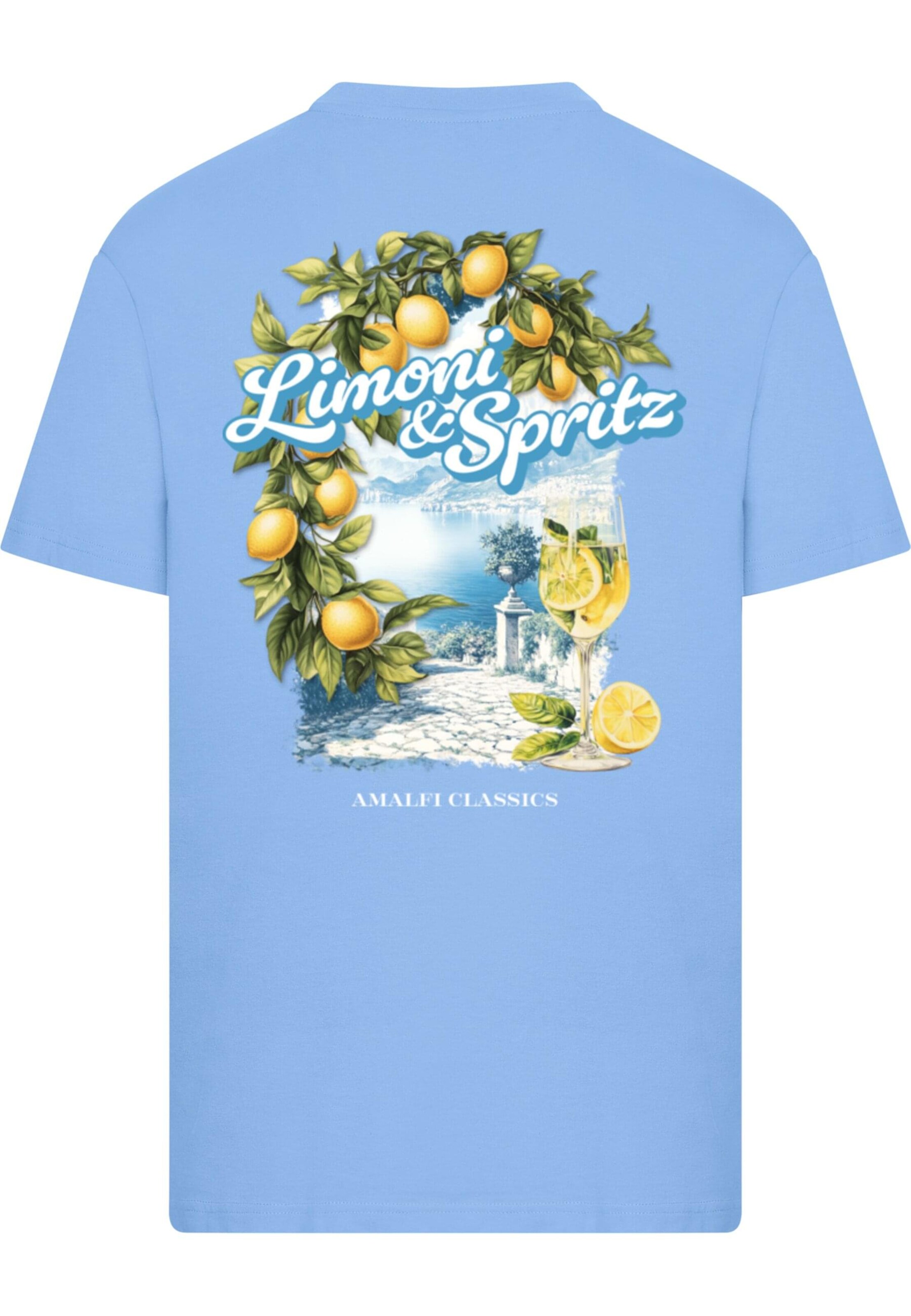 Maglietta 'Limoni And Spritz' di Mister Tee in blu