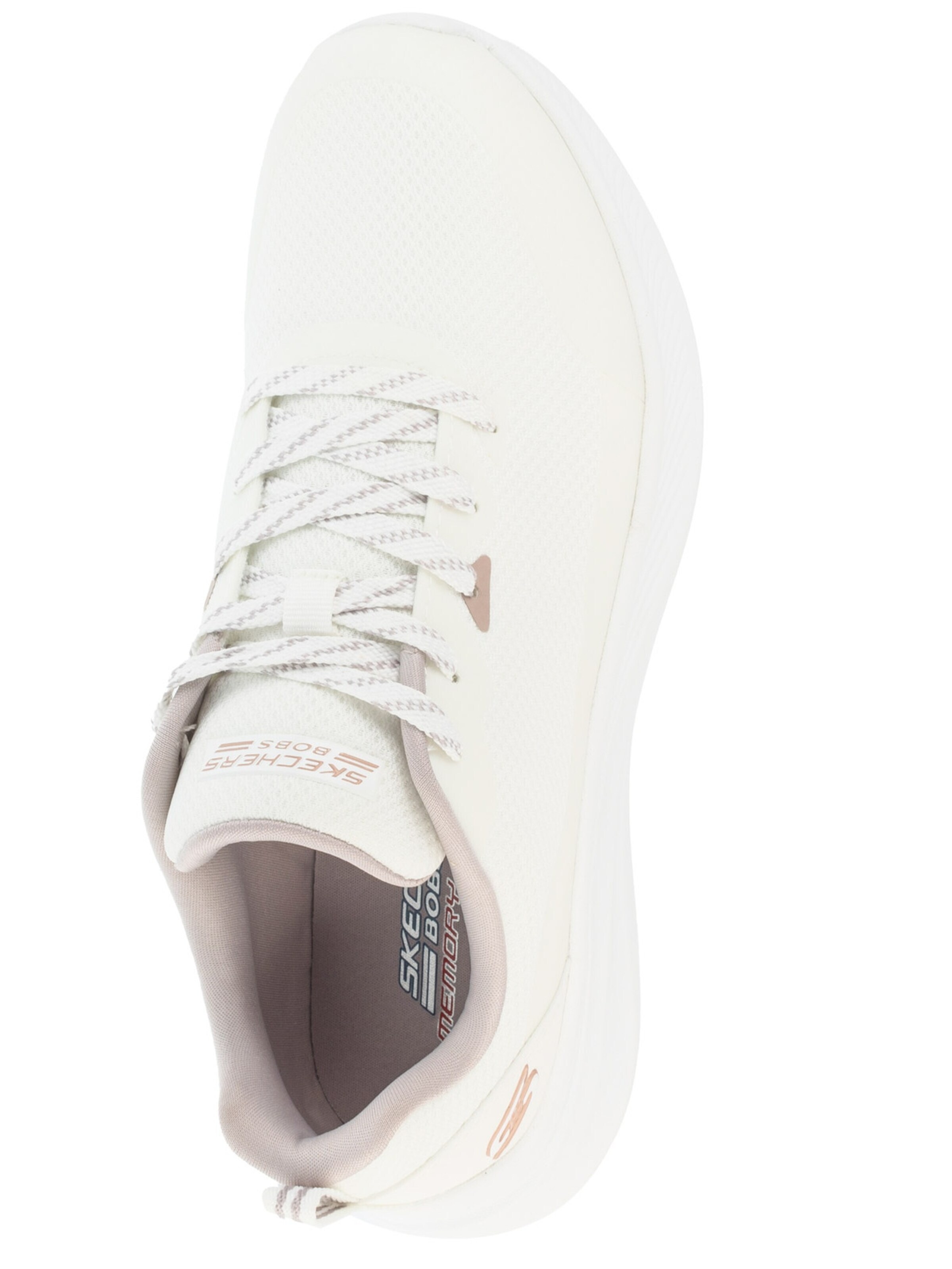 SKECHERS Sneakers laag 'Skechers Bobs Mode Flex' in Wit