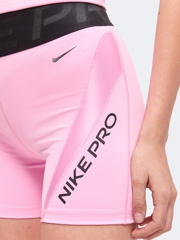 Skinny Pantalon de sport NIKE en rose