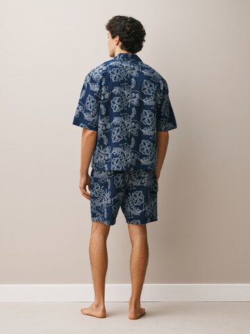 Pyjama court Next en bleu