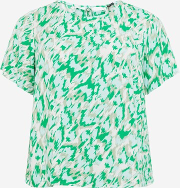 Vero Moda Curve Shirt 'MENNY' in Green: front