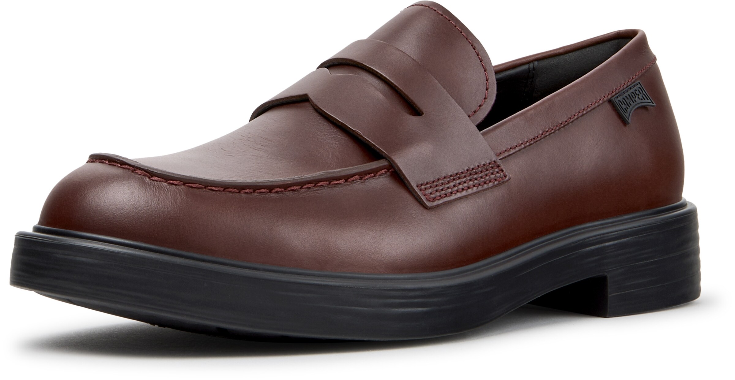 Scarpa stringata 'Dean' di CAMPER in rosso: frontale