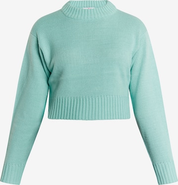 Pull-over 'Blonda' MYMO en bleu : devant