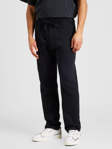 Regular Pantalon HOLLISTER en noir : devant