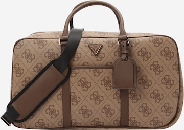 GUESS Дорожная сумка 'Berta' в Коричневый: спереди