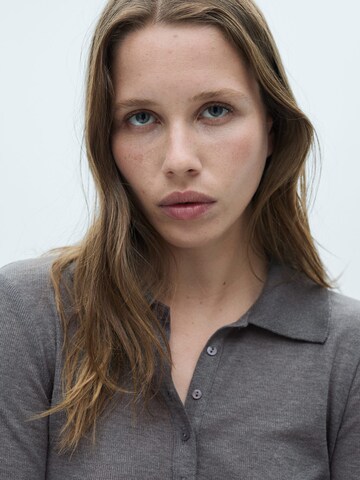 MANGO Shirt 'ELVIS' in Grey