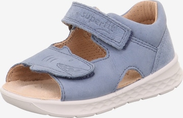 Chaussures ouvertes 'LAGOON' SUPERFIT en bleu : devant