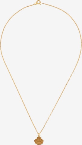 Fräulein Wunder - Colar em ouro: frente
