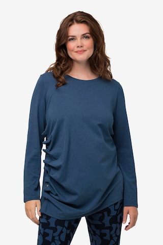 Ulla Popken Shirt in Blauw: voorkant