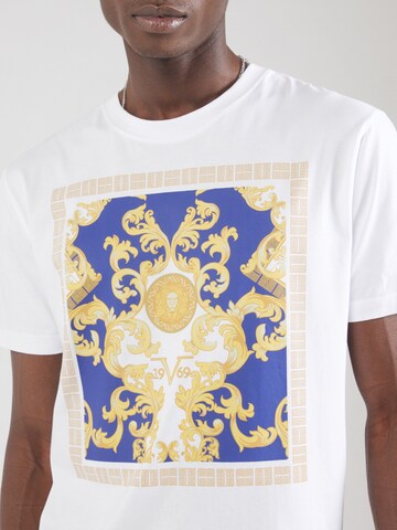 19V69 ITALIA T-shirt 'Rafael' i vit