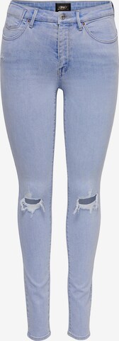 Skinny Jean 'Forever' ONLY en bleu : devant