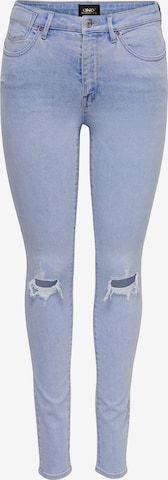 ONLY Skinny Jeans 'Forever' i blå: forside