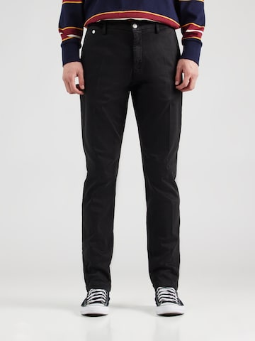 Regular Pantalon chino 'BENNI' REPLAY en noir : devant