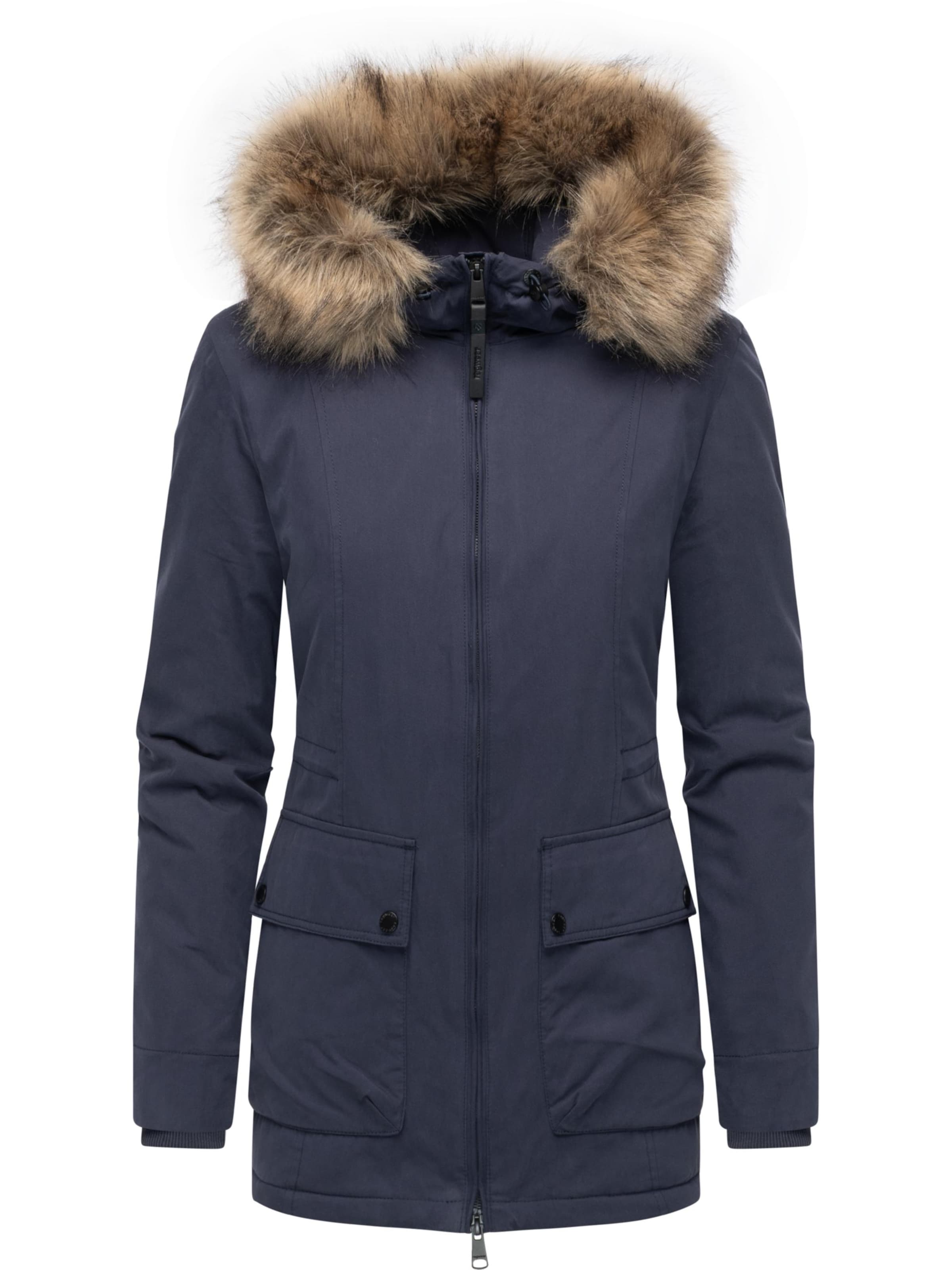 Cappotto invernale 'Monadetta Youmodo' di Ragwear in blu: frontale