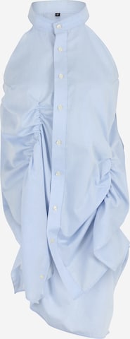 ABOUT YOU REBIRTH STUDIOS Blouse 'Shirred' in Blue: front