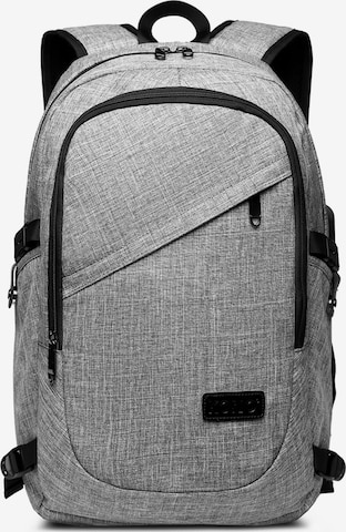 Kono Backpack in Grey: front