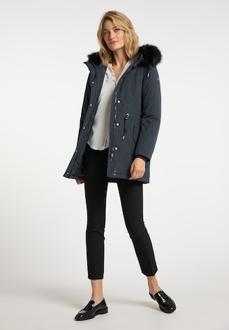 Parka d’hiver Usha en bleu