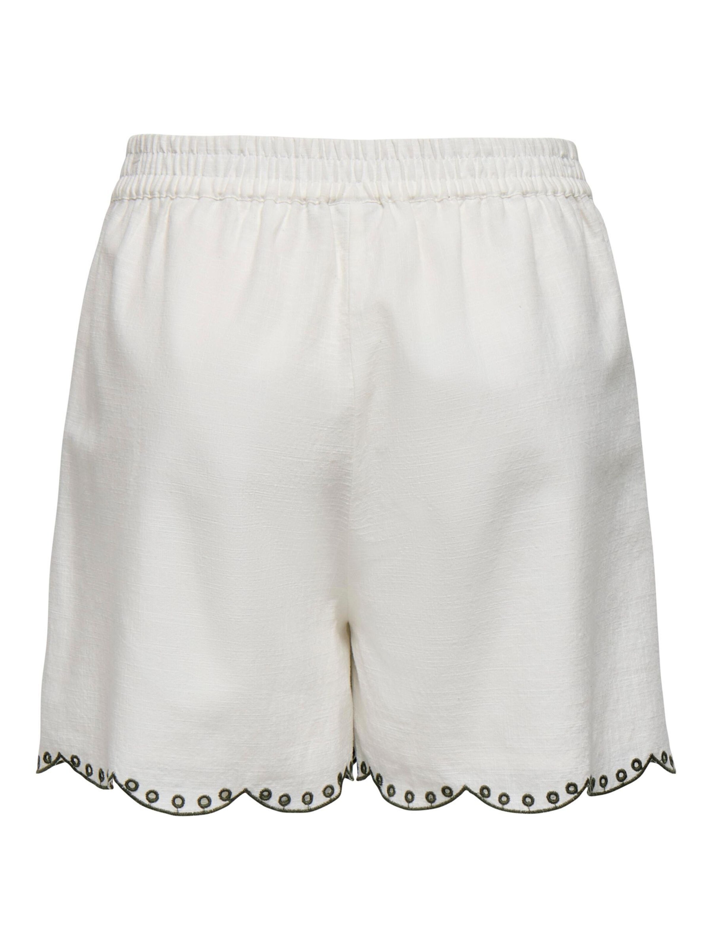 JDY regular Bukser 'JDYPalma' i hvid