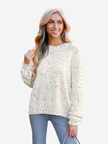 Cupshe Pullover in Weiß