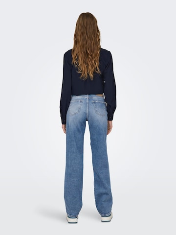 ONLY Regular Jeans 'DAD' in Blauw