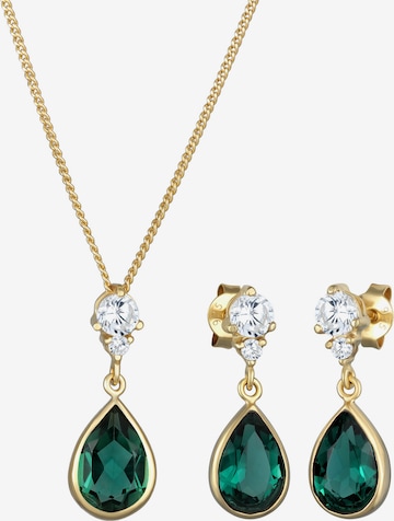 ELLI PREMIUM Jewelry Set in Gold: front