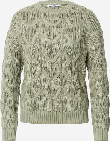 ABOUT YOU Sweater 'Valeria' in Green: front