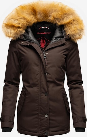 Veste d’hiver 'Laura' NAVAHOO en marron : devant