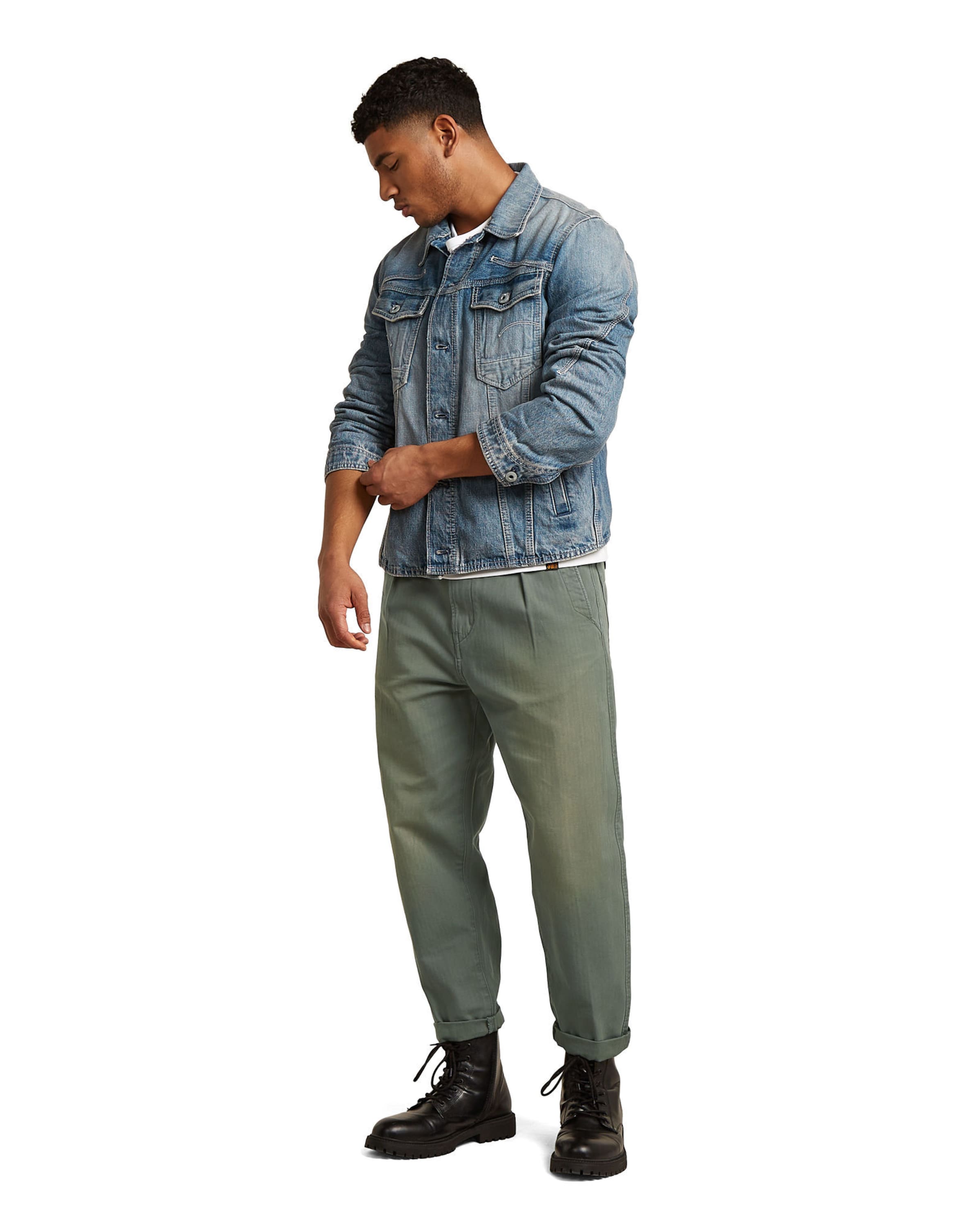 Veste d’hiver 'Slim 3D Dart Jacket' G-STAR en bleu