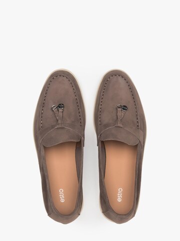 Estro Moccasin '935-2' in Brown