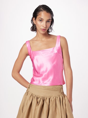 TOPSHOP Blusentop in Pink: predná strana