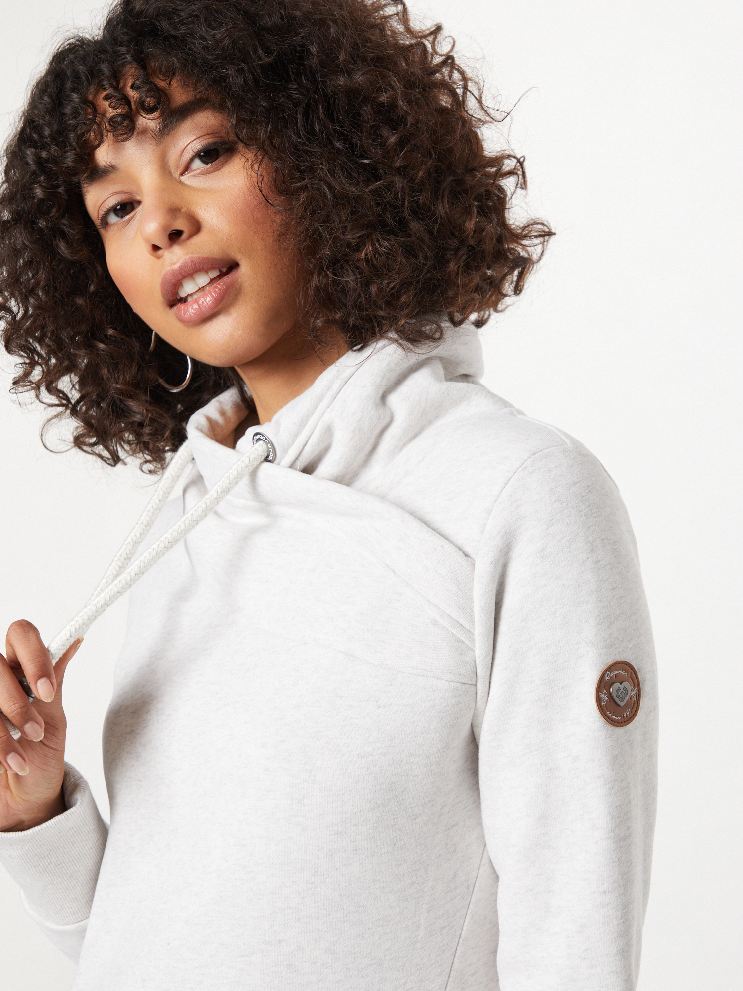 Ragwear Sweatshirt NESKA in Weiß Ragwear Sweatshirt NESKA in Weiß